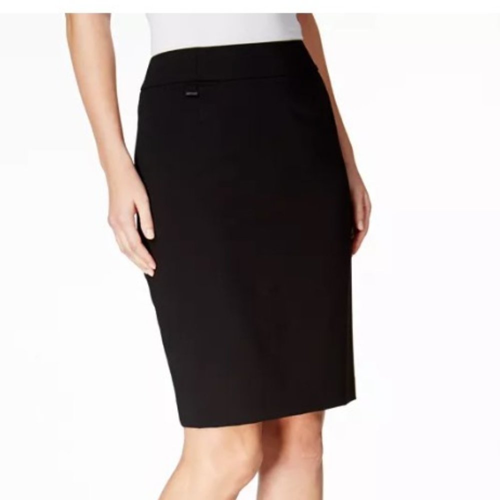 Calvin Klein Black Pencil Skirt_Size 14P